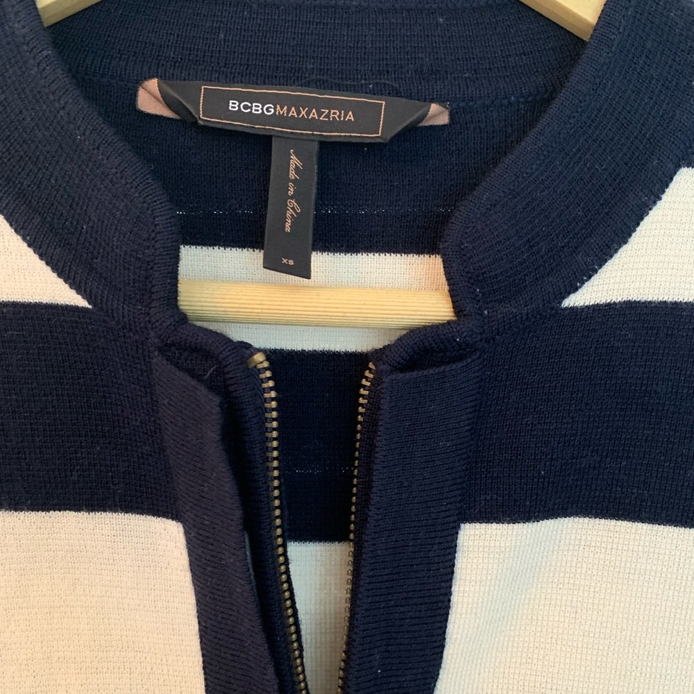 BCBG MaxAzria striped cardigan